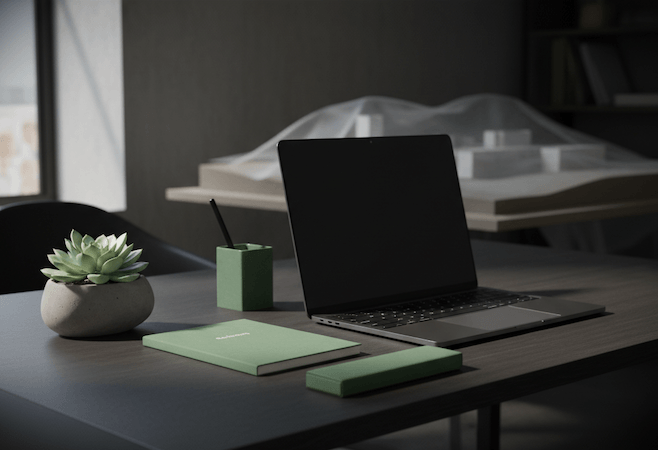 SeeMoney scenario calculator on a laptop